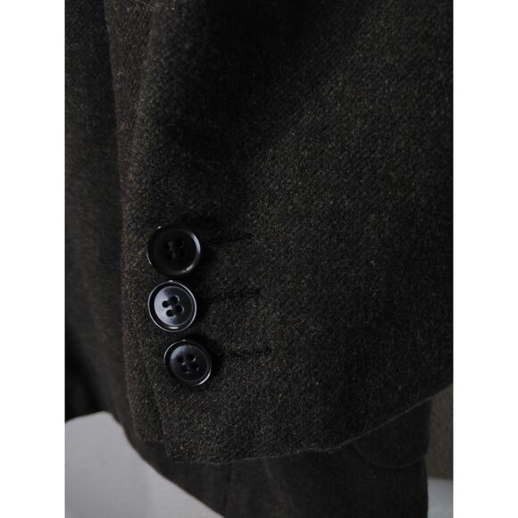 Hugo Boss Sirrah Classic Gray Stretch Virgin Wool Suit Jacket Coat Size 42L - Picture 9 of 12